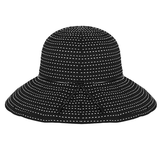 Chapeau Été Enroulable Emmeline noir BETMAR