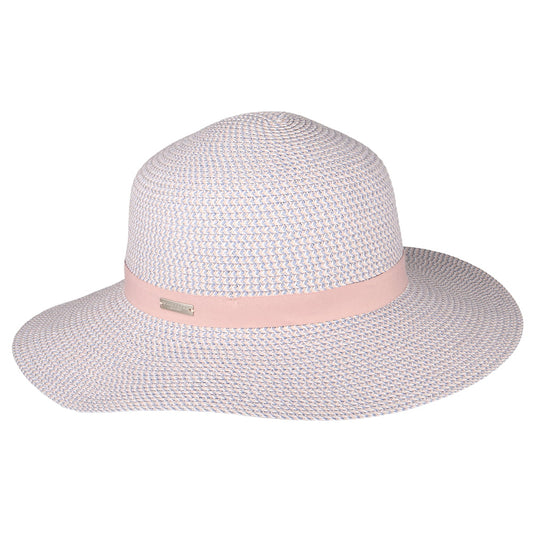 Chapeau Été Capeline Ruban rose-bleu clair SEEBERGER