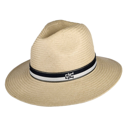 Chapeau Fedora en Paille Toyo Iconic Prep naturel TOMMY HILFIGER