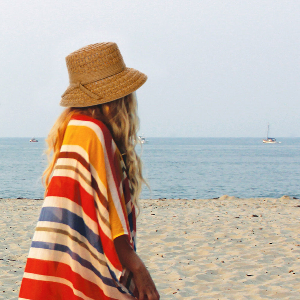 Chapeau Bob en Papier Tressé Sorina toast CAPPELLI