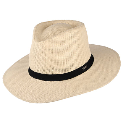 Chapeau Fedora en Paille Toyo Pliable Carolina naturel BRIXTON
