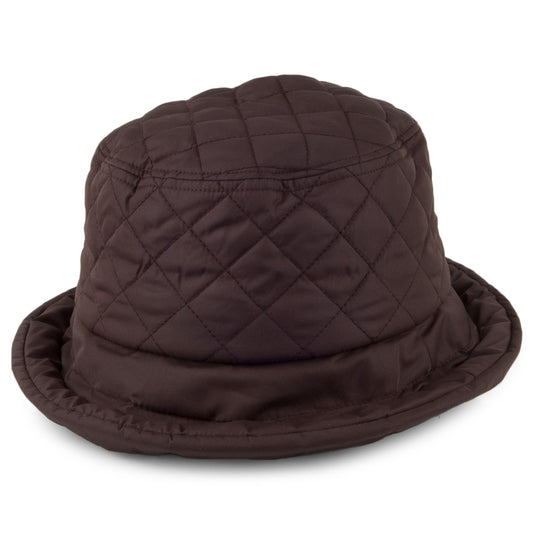 Chapeau de Pluie Matelassé Imperméable Maia chocolat SCALA