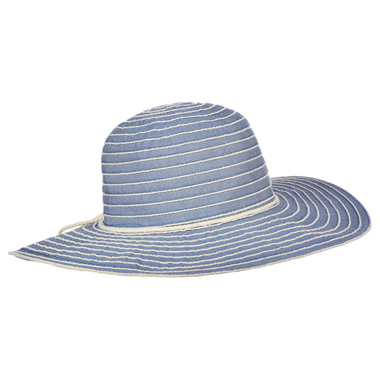 Chapeau Été à Bord Large Sonia denim SCALA