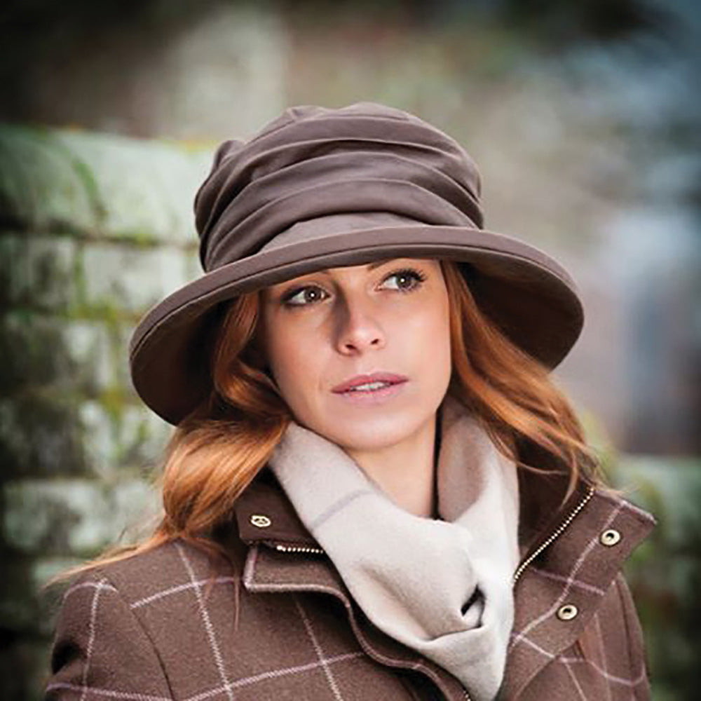 Chapeau Bob Imperméable Annabel marron OLNEY