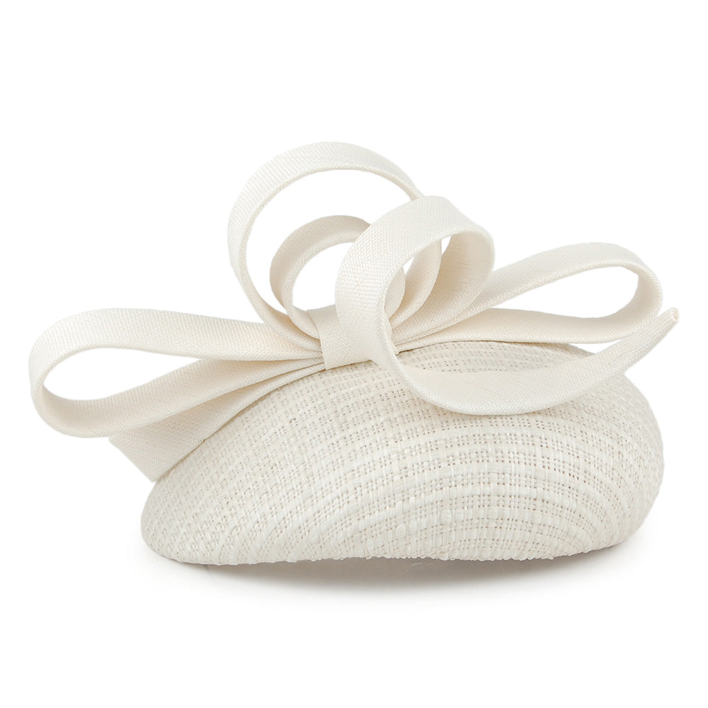 Chapeau Calot Lucille ivoire WHITELEY