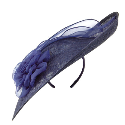 Chapeau Bibi Disque Saoirse bleu marine FAILSWORTH