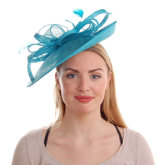 Chapeau Bibi Disque Caitlyn turquoise FAILSWORTH