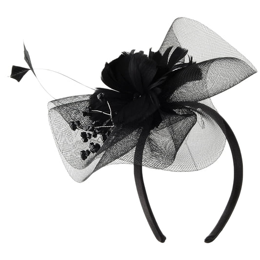 Chapeau Bibi Clementine noir JANE ANNE DESIGNS