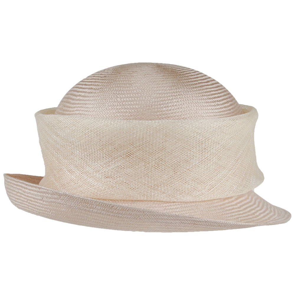 Chapeau Cloche Molly en Paille avoine WHITELEY