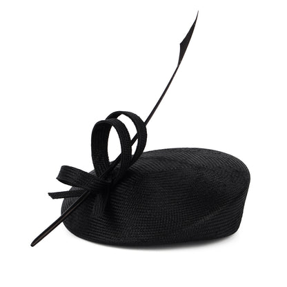 Chapeau Calot en Paille Pippa noir WHITELEY