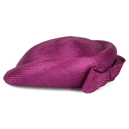 Chapeau Calot en Paille Alexia magenta WHITELEY