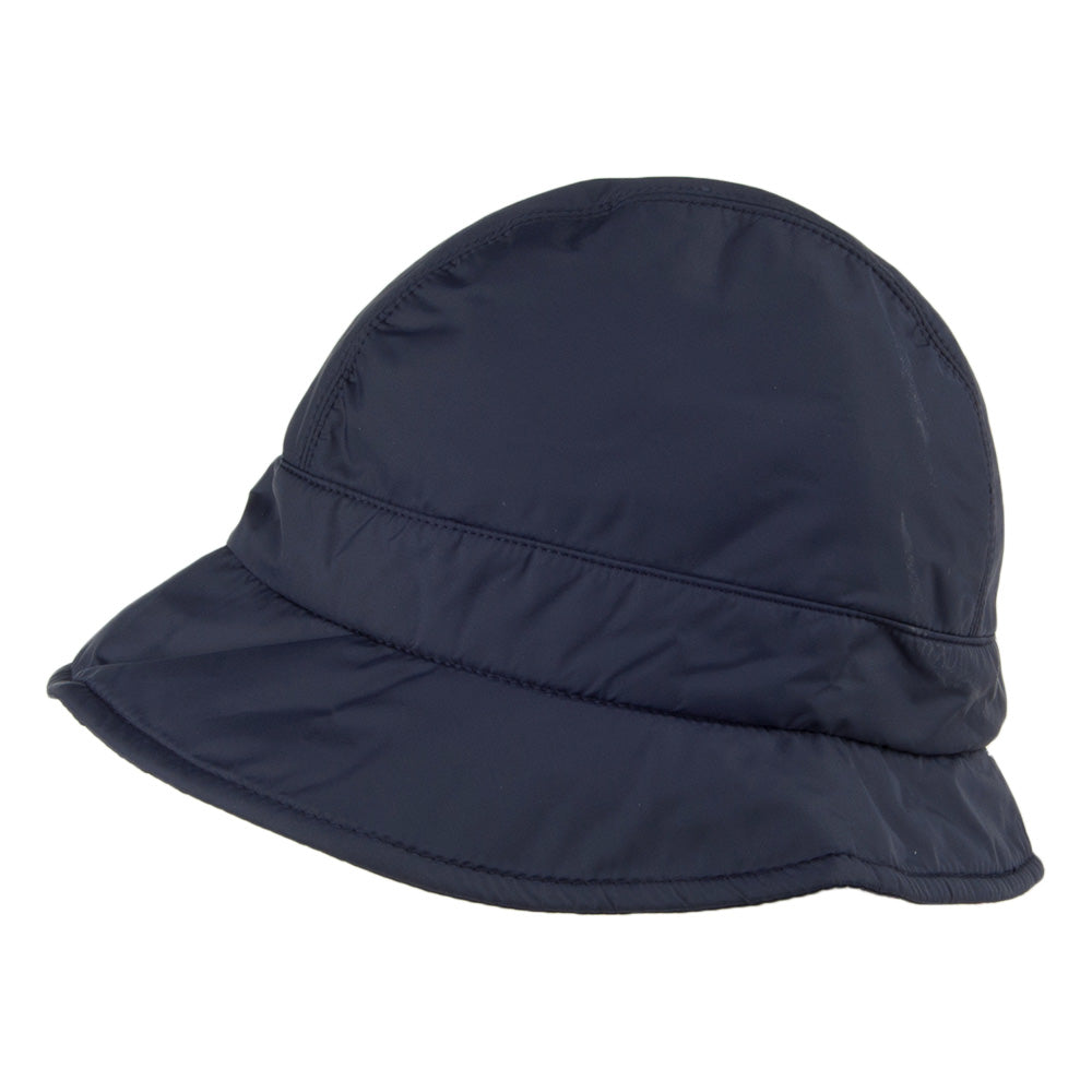 Chapeau Cloche Hydrofuge Pliable Maggie bleu marine BETMAR