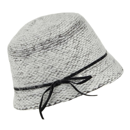 Chapeau Cloche Hiver Lauren mélange de noirs DORFMAN PACIFIC