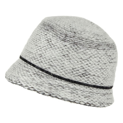 Chapeau Cloche Hiver Lauren mélange de noirs DORFMAN PACIFIC