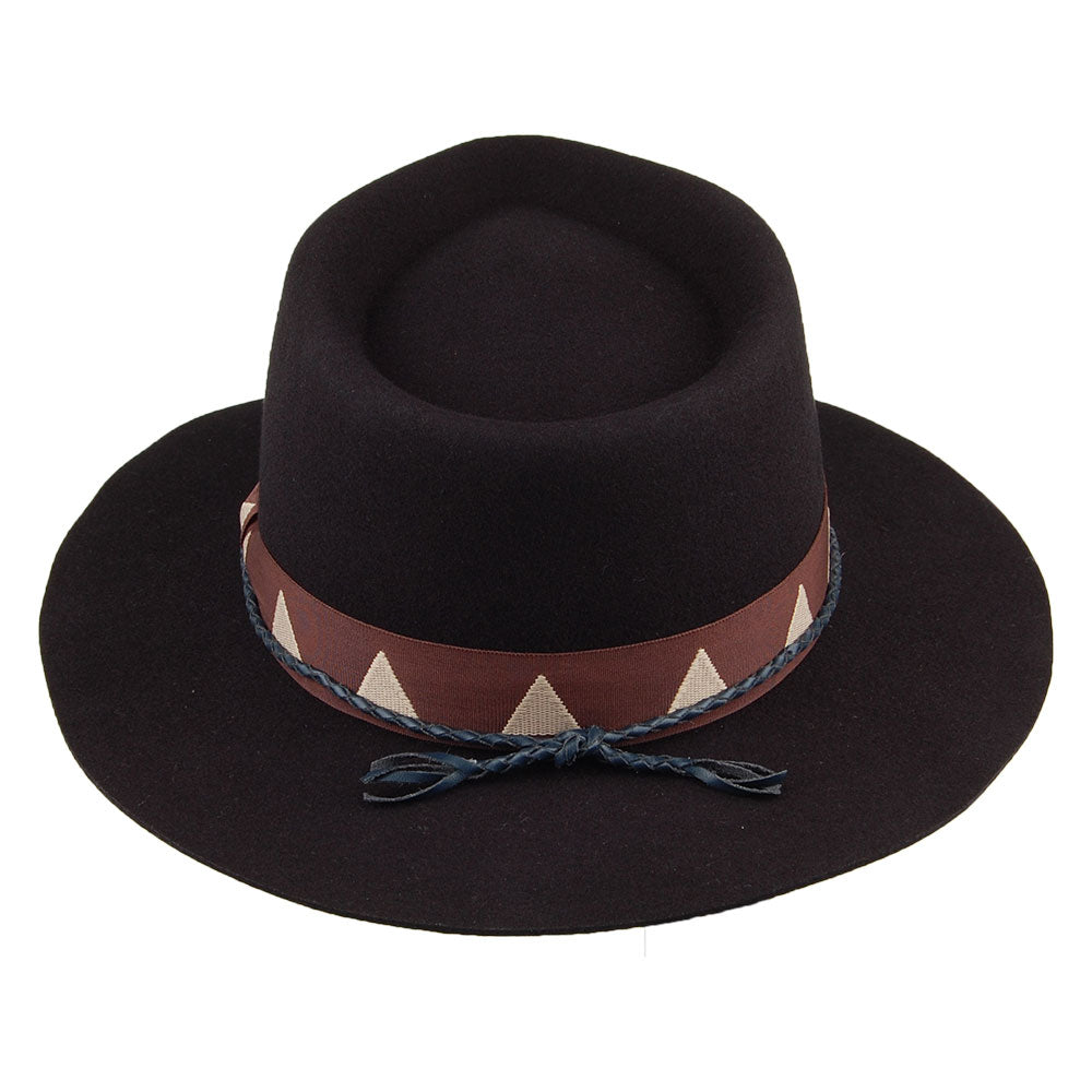 Chapeau Fedora Venice noir BRIXTON
