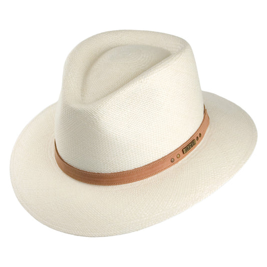 Chapeau Fedora Safari Panama Cordoba naturel SIGNES