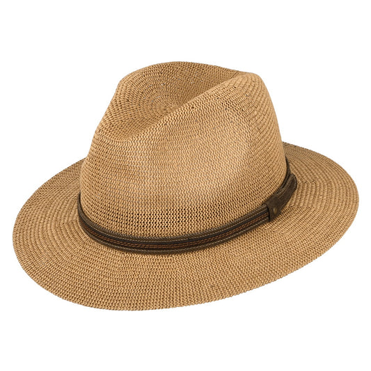 Chapeau Fedora Safari Ontario toffee CITY SPORT