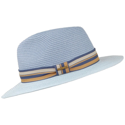 Chapeau Fedora Safari Traveller bleu clair STETSON