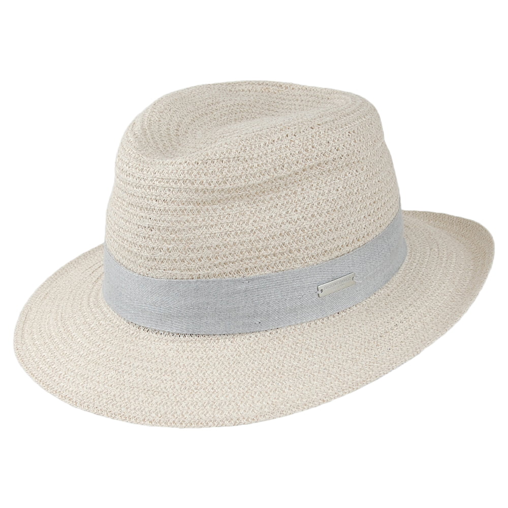 Chapeau Fedora Été naturel SEEBERGER