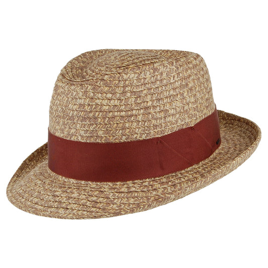 Chapeau Trilby Blume mélange de marrons BAILEY