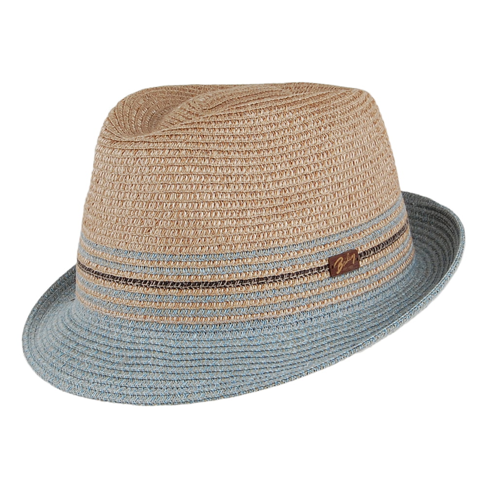 Chapeau Trilby en Paille Toyo Hooper naturel BAILEY