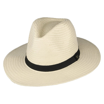 Chapeau Fedora en Paille Toyo naturel BRIXTON