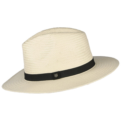 Chapeau Fedora en Paille Toyo naturel BRIXTON