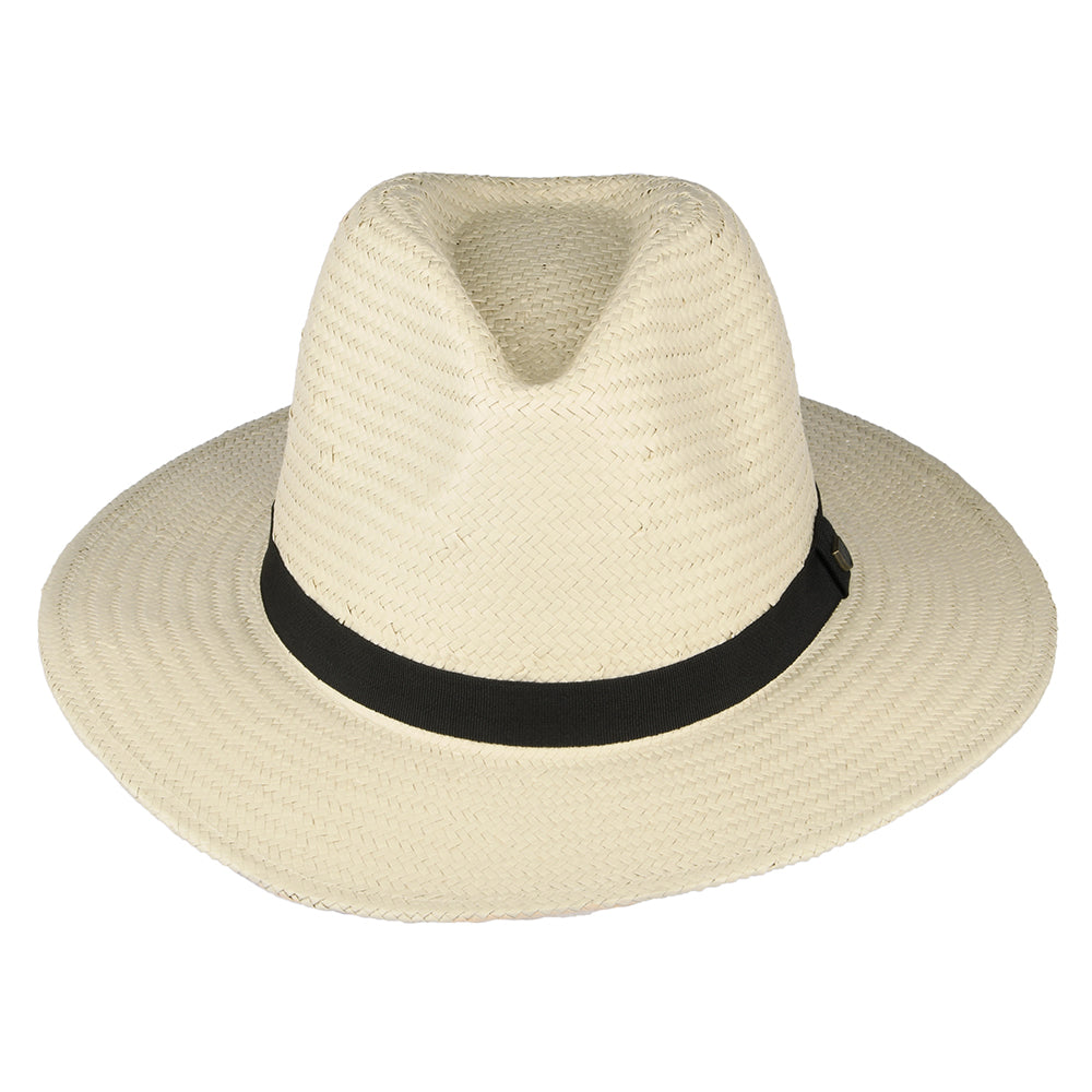 Chapeau Fedora en Paille Toyo naturel BRIXTON