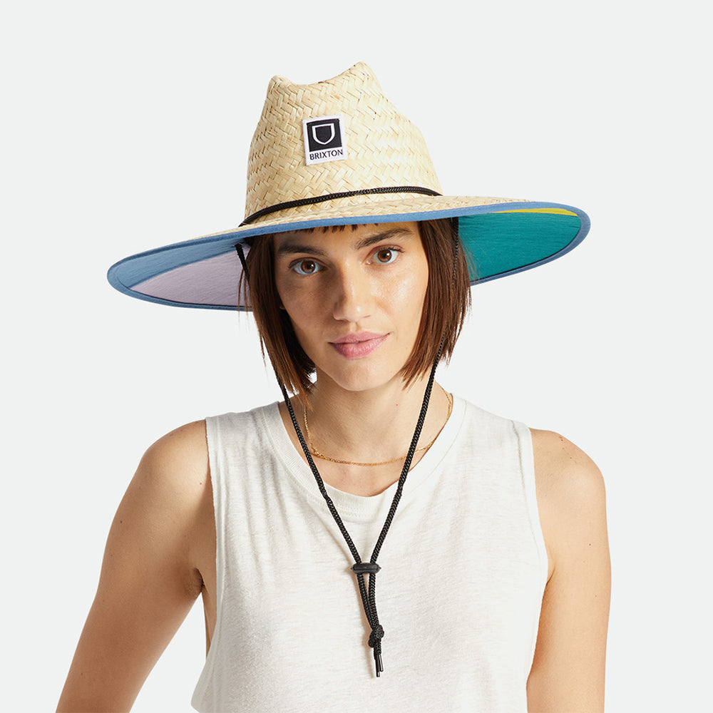 Chapeau Lifeguard en Paille Beta beige sable BRIXTON