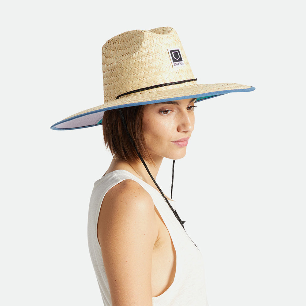 Chapeau Lifeguard en Paille Beta beige sable BRIXTON