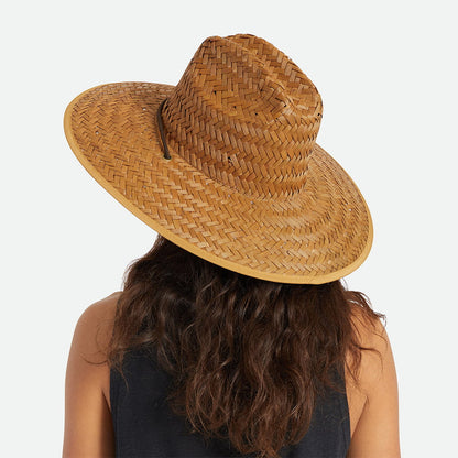 Chapeau Lifeguard en Paille Beta marron clair BRIXTON