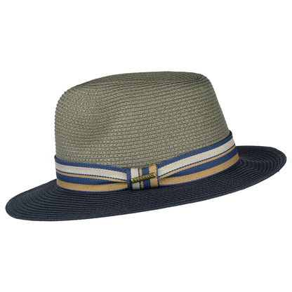 Chapeau Fedora Safari Traveller gris-bleu STETSON