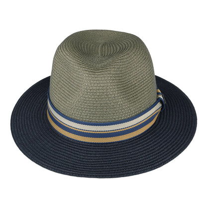 Chapeau Fedora Safari Traveller gris-bleu STETSON