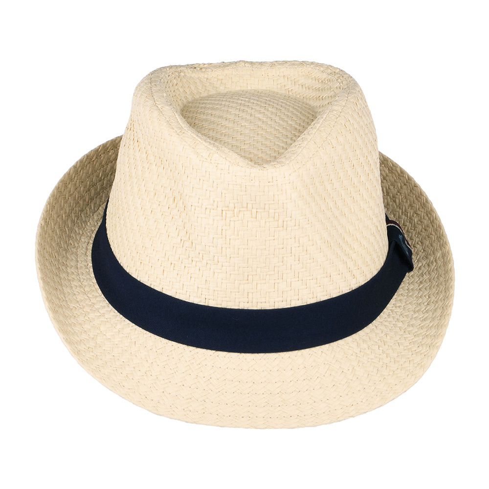 Chapeau Trilby en Paille Toyo Halstow sable JOULES