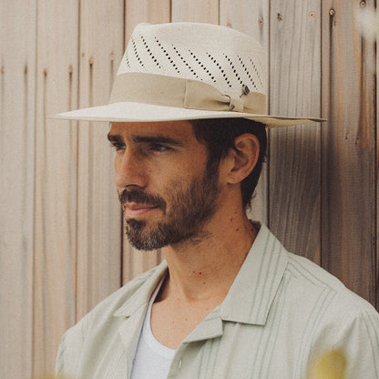 Chapeau Fedora en Paille Bandera Reserve naturel BRIXTON