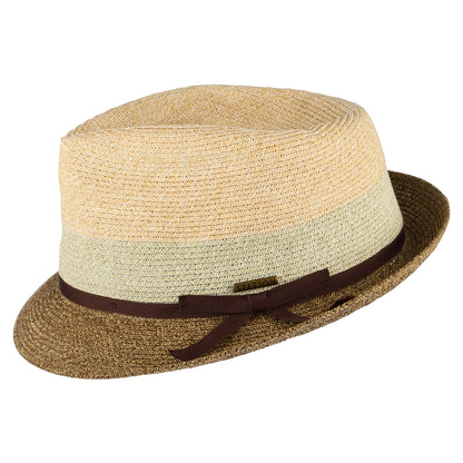 Chapeau Trilby Tricolore Player whisky STETSON
