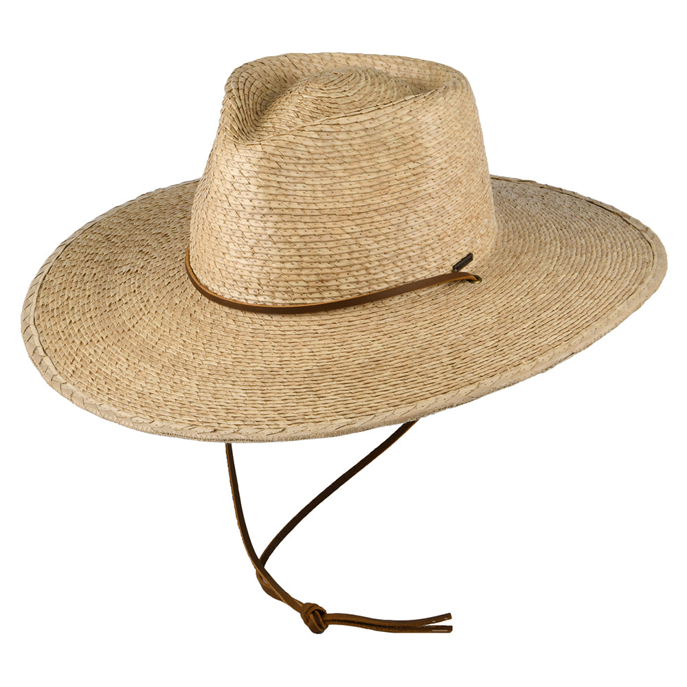 Chapeau Été en Paille à Bord Large Morrison naturel BRIXTON