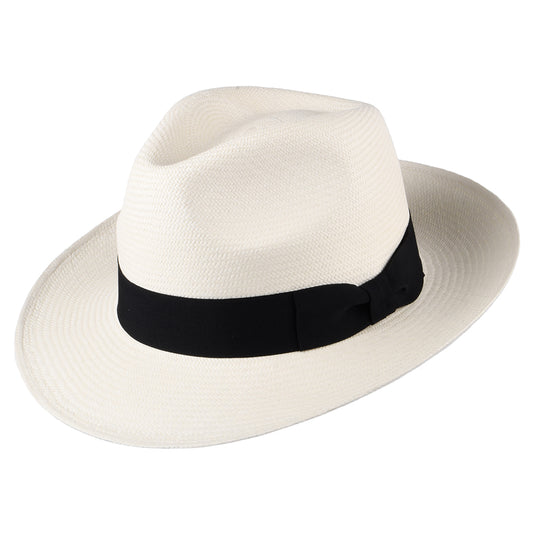 Chapeau Fedora Panama Grade 8 décoloré FAILSWORTH