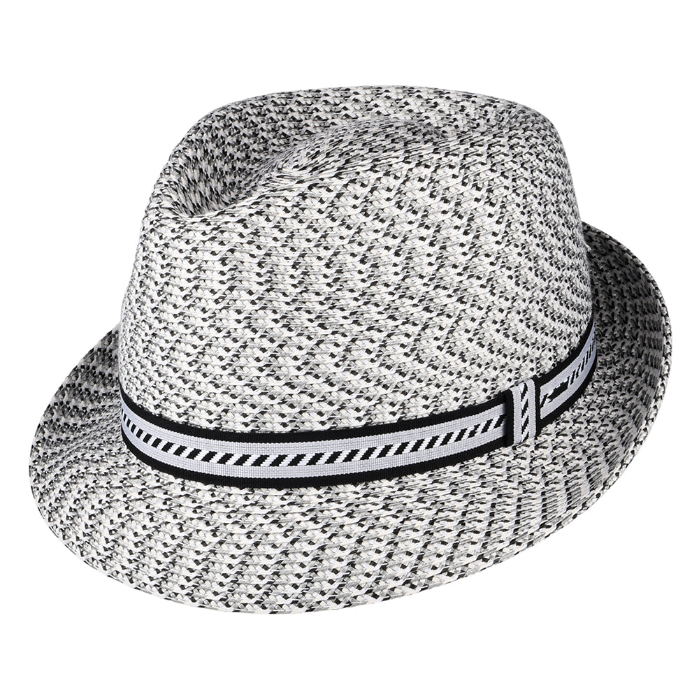 Chapeau Trilby Mannes mélange de gris BAILEY