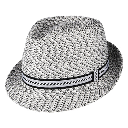 Chapeau Trilby Mannes mélange de gris BAILEY