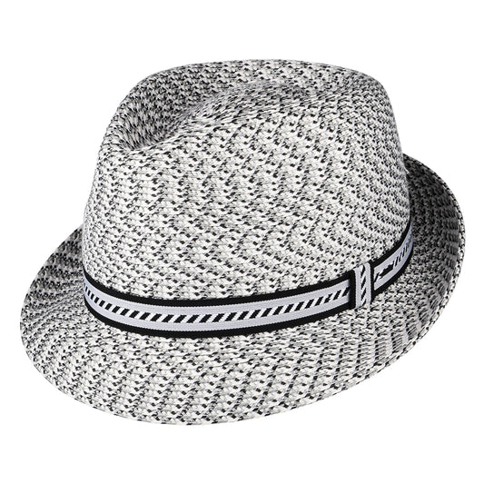 Chapeau Trilby Mannes mélange de gris BAILEY