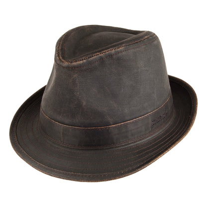 Chapeau Trilby Hydrofuge Odessa marron STETSON
