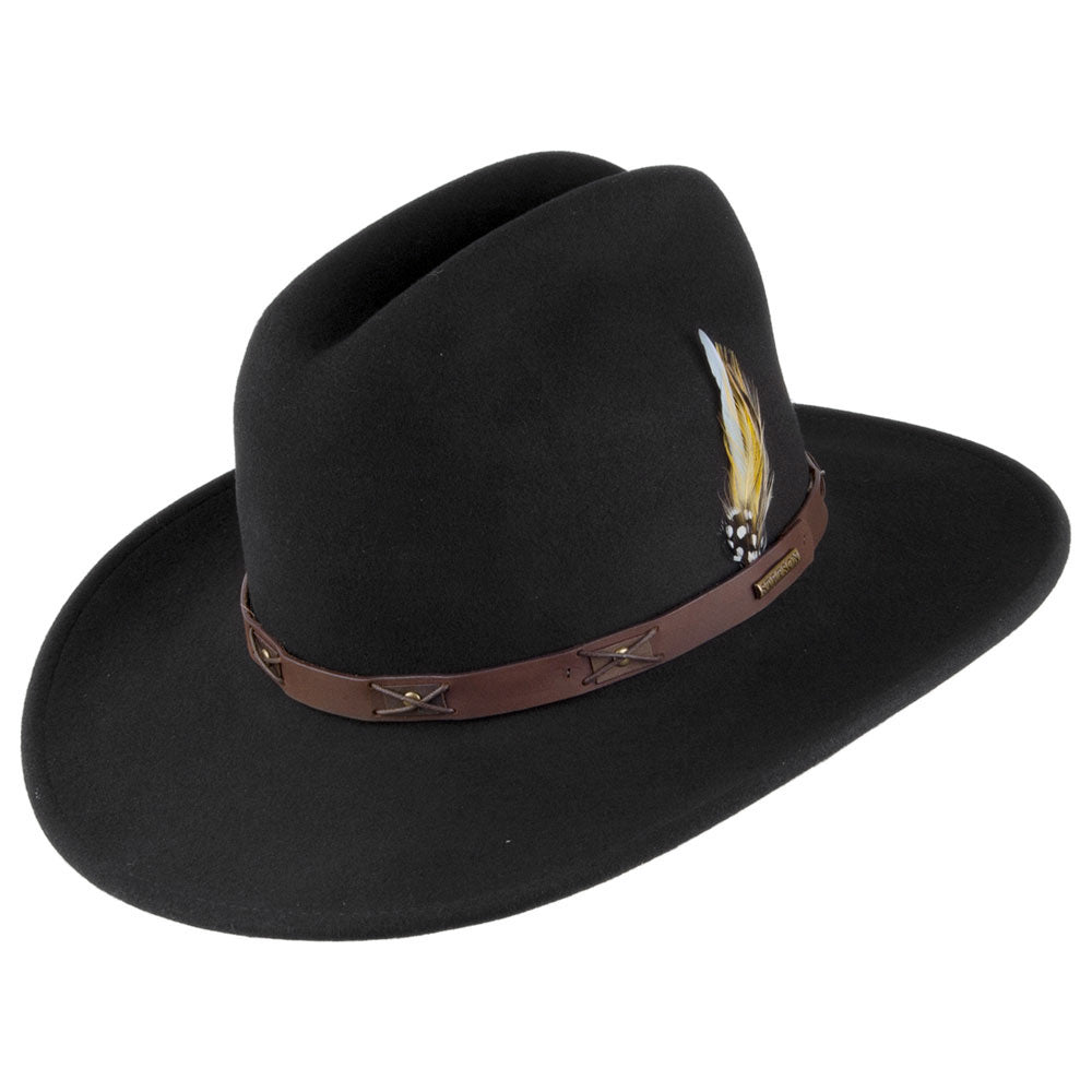 Chapeau de Cowboy Western VitaFelt noir STETSON