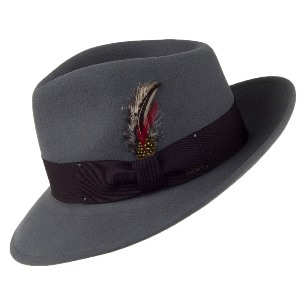 Chapeau Fedora Déformable 7002 graphite BAILEY
