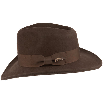 Chapeau Fedora Promotionnel marron INDIANA JONES