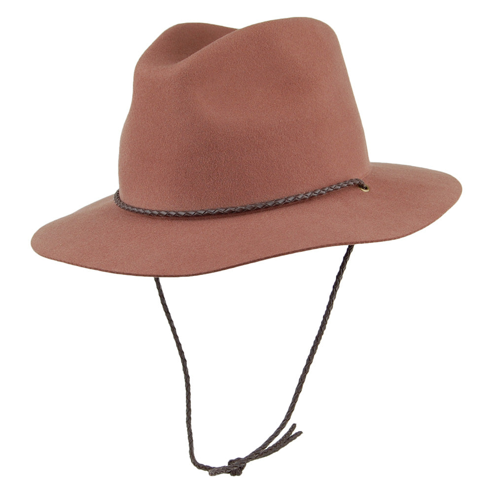 Chapeau Fedora Freeport marron BRIXTON