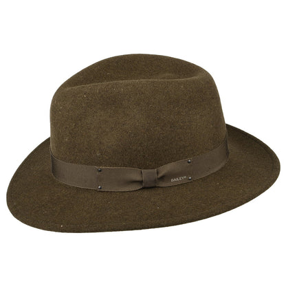 Chapeau Fedora Déformable Curtis olive BAILEY