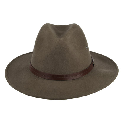 Chapeau Australien en Laine Feutrée Hydrofuge Winston marron SUNDAY AFTERNOONS