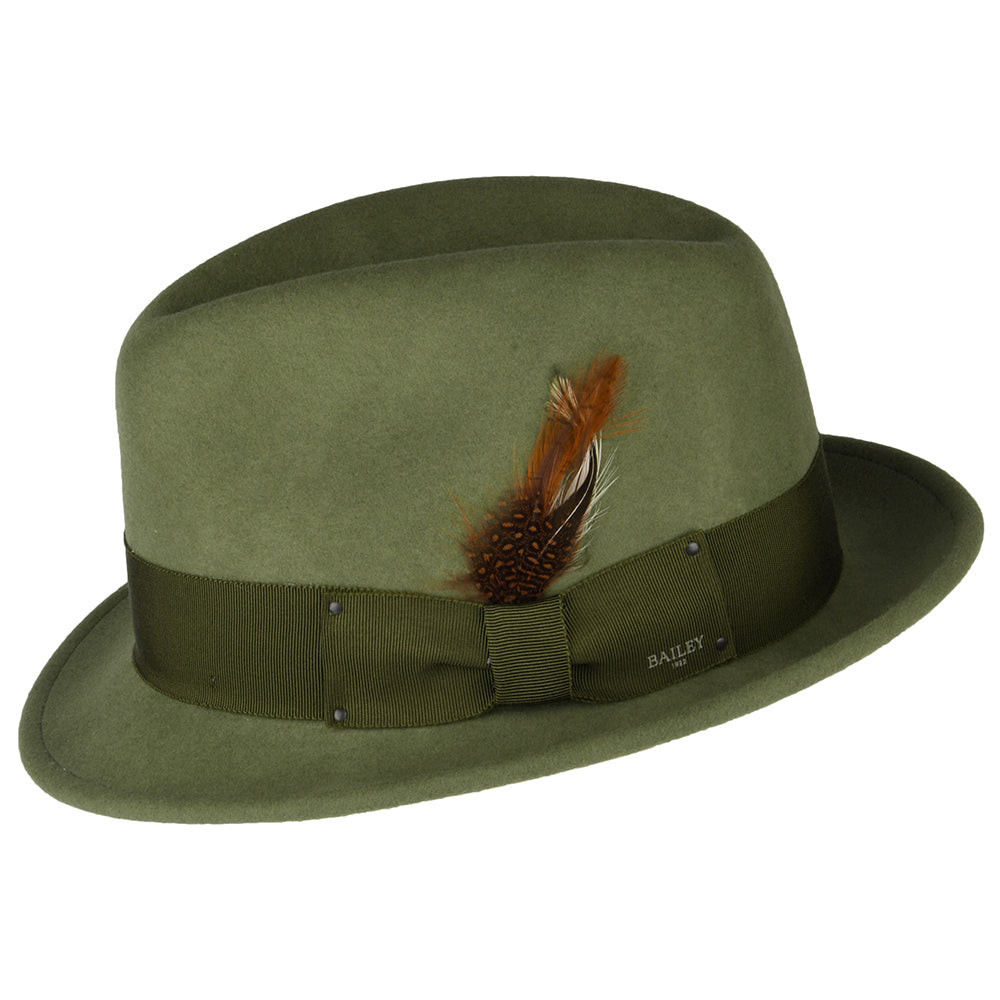 Chapeau Trilby Déformable Tino olive BAILEY