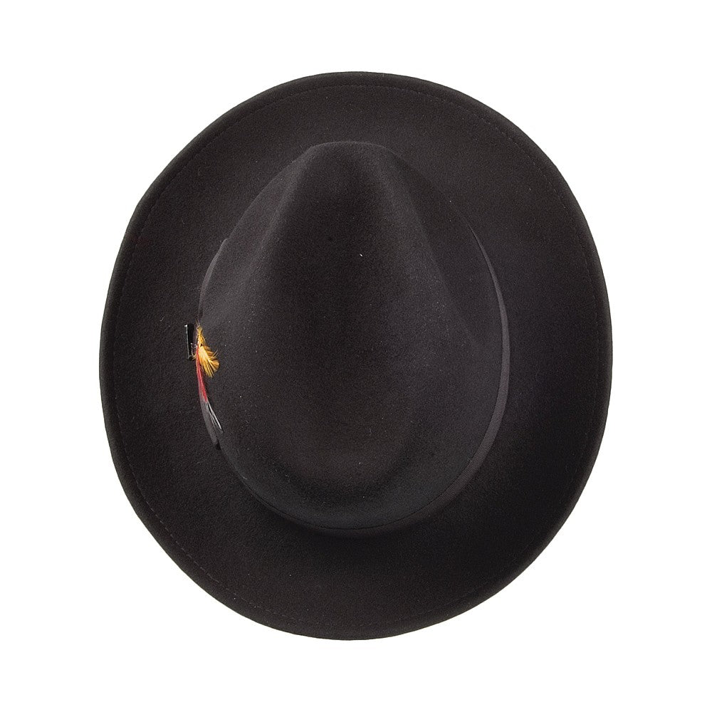 Chapeau Fedora Déformable Pinch Crown noir JAXON & JAMES